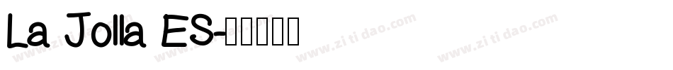 La Jolla ES字体转换